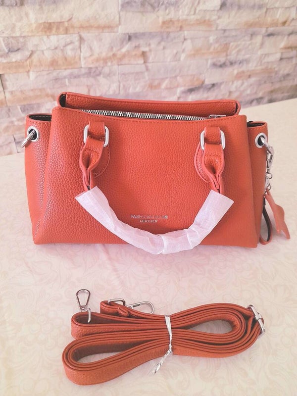 FASHION & BAG® LEATHER" CAMEL