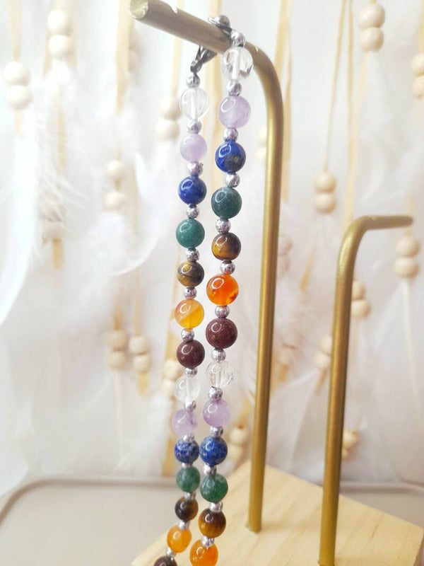 Collier Multi Pierres