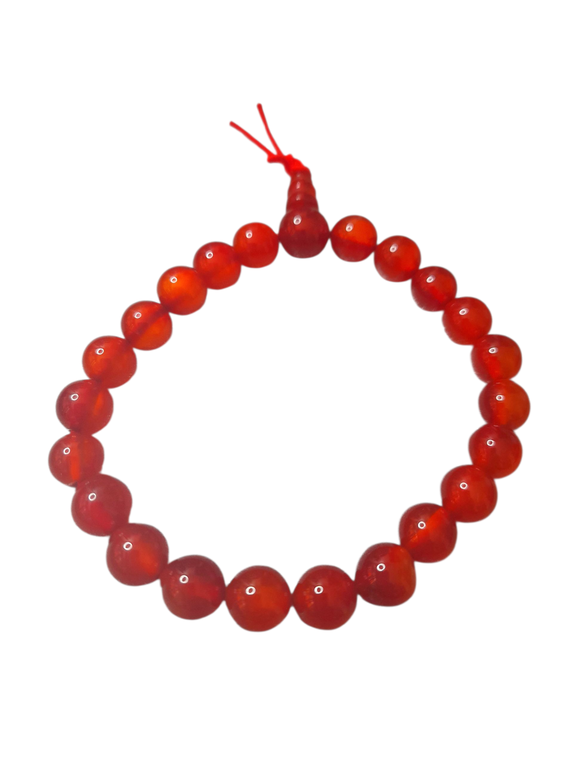 Mala Tibétain en Cornaline