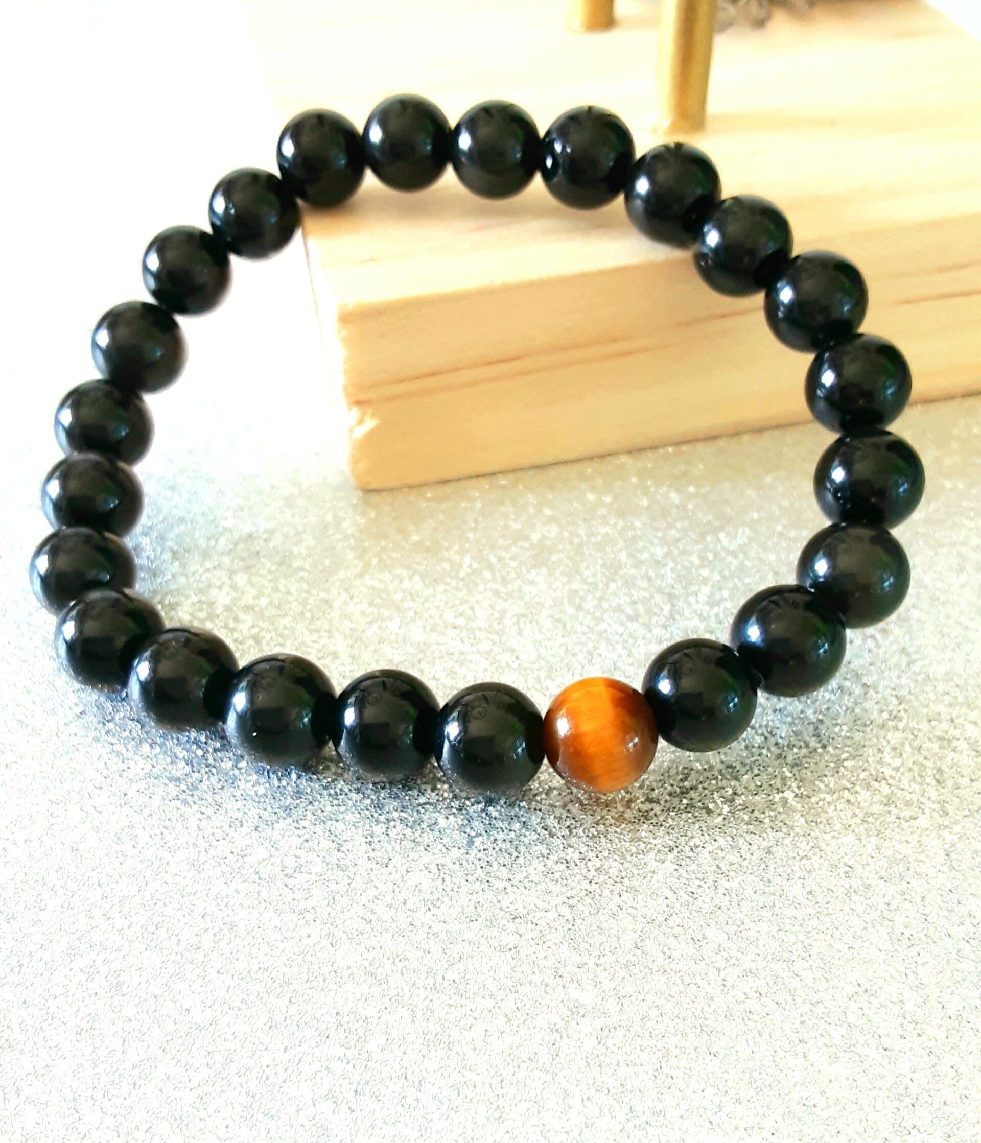 Onyx Noir et Oeil Du Tigre