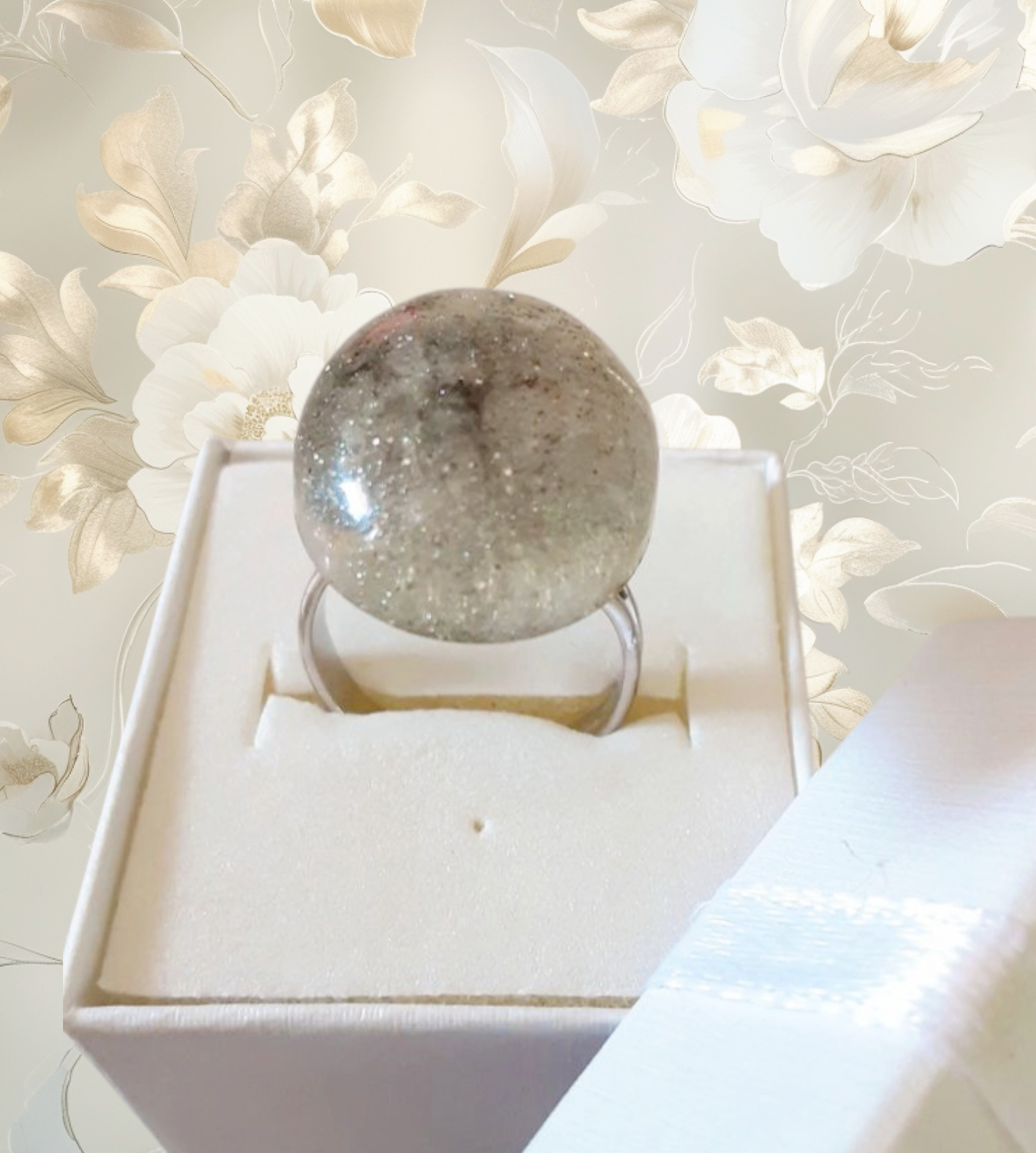 Résine Pailleté Éclat Noir