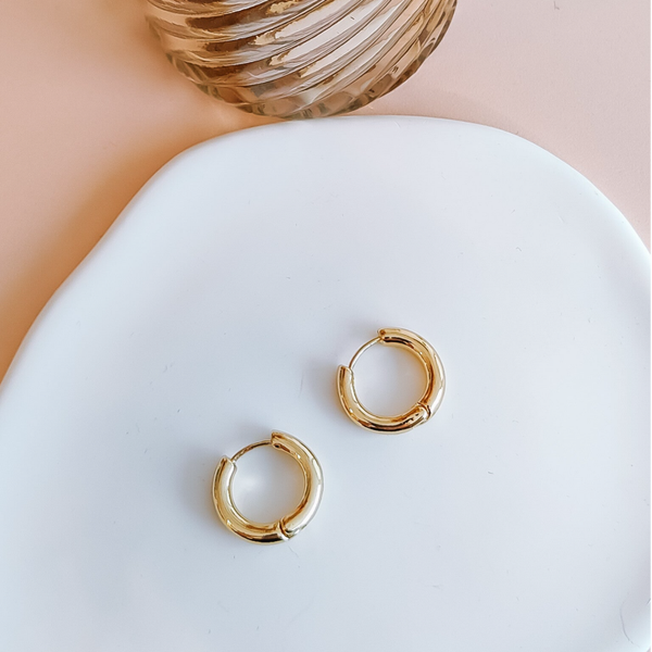 Georgeous Gold - Ear - Hoops