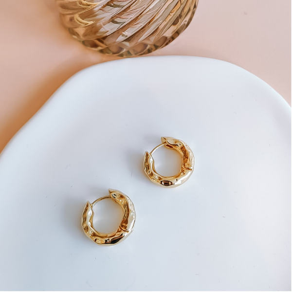 Georgeous Gold - Ear - Hoops