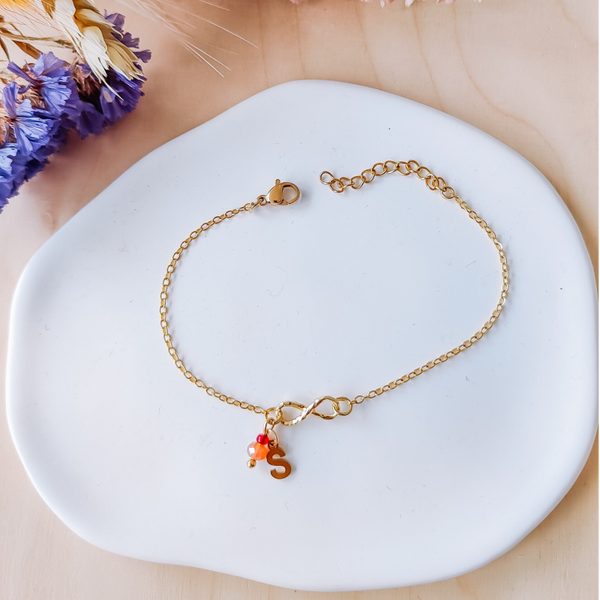 P.P. - Infinity armbandje goud