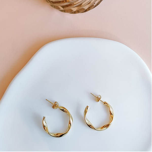 Georgeous Gold - Ear - Hoops
