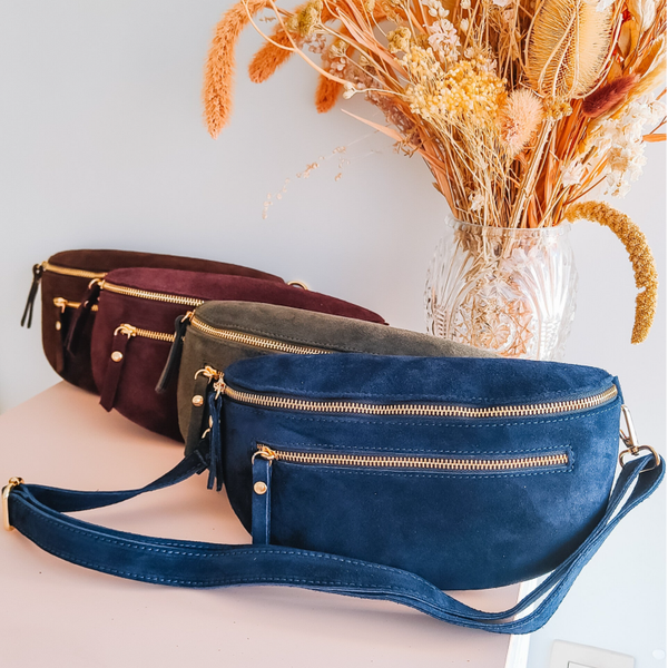 Handtas - crossbody echt leder
