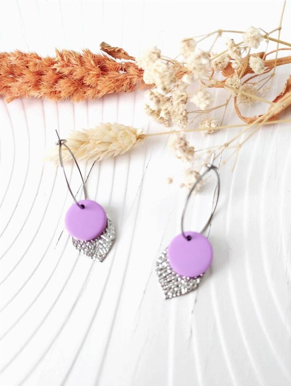 Pure Purple - circle leaf