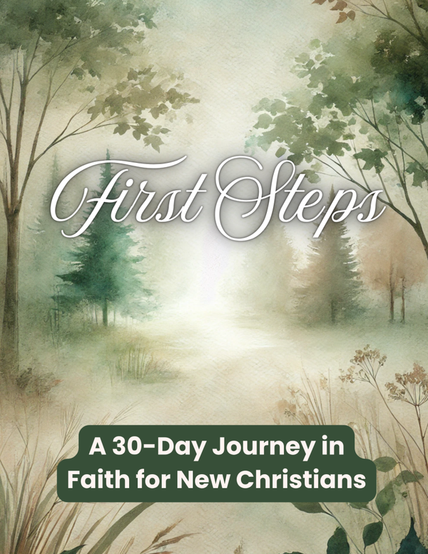 🌿 First Steps: A 30-Day Journey in Faith for New Christians