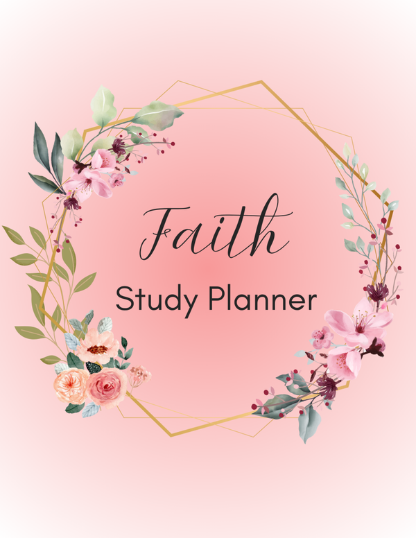 Floral Faith Study Planner