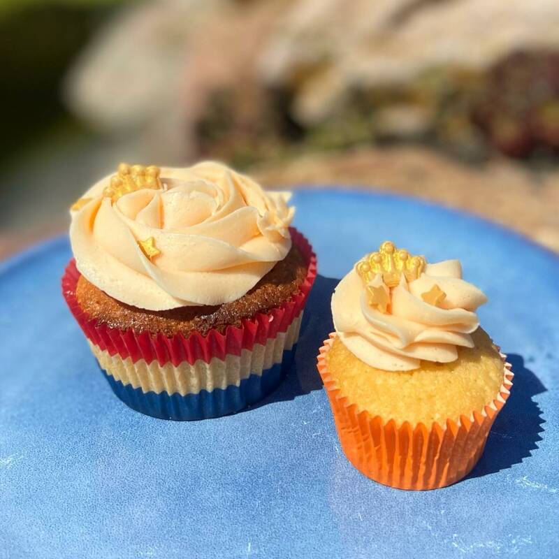 kingsday cupcakes