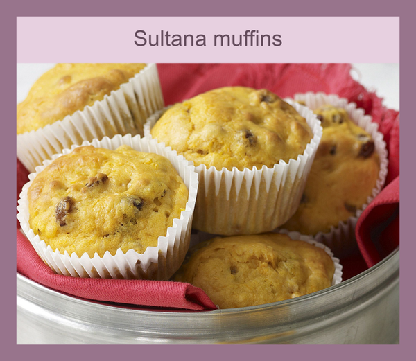 Sultana Muffins (per Dozen)