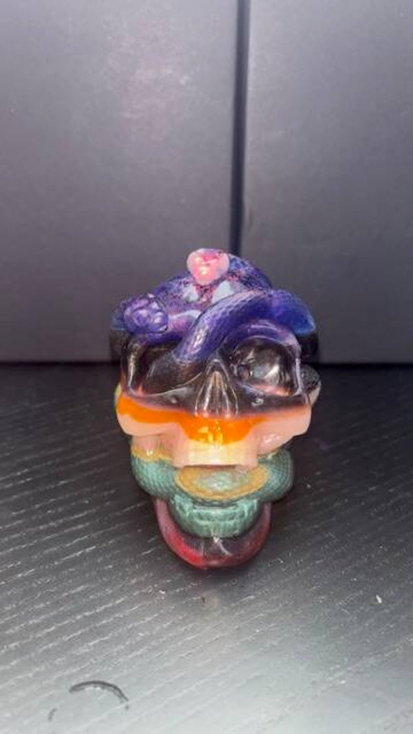 Crâne Baby Serpent