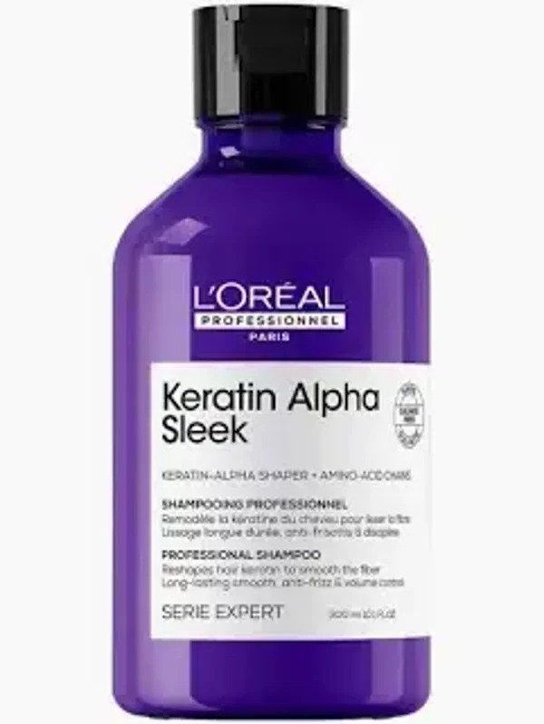 L`Oreal Keratin Alpha Sleek Shampoo