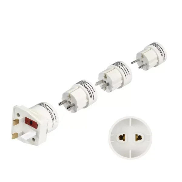 Hama Reisestecker-Set "Universal II" 4 Stück (Weiß) (00044220)