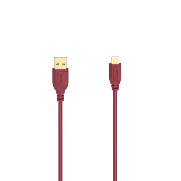 Hama USB-C-Kabel "Flexi-Slim", USB 2.0, 480 Mbit / s, 0,75m (00200636/637)
