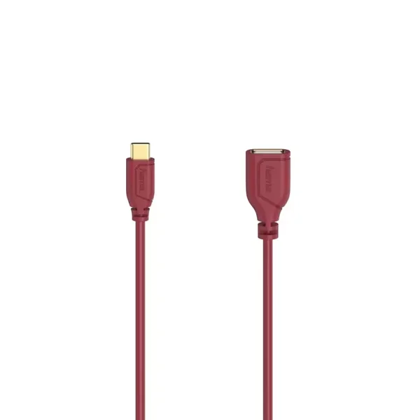 Hama USB-C-OTG-Kabel "Flexi-Slim", USB 2.0, 480 Mbit / s, , 0,15m (00200640/641)