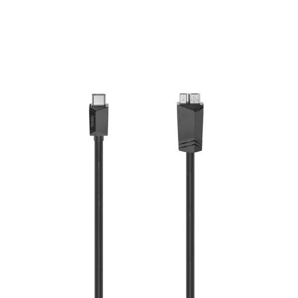 Hama USB-C-Kabel, USB-C-Stecker - Micro-USB-St., USB 3.2 Gen1, 5 Gbit / s, 0,25m (00200654)