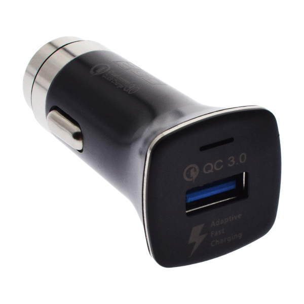 2GO - Kfz-Schnell-Ladegerät 12V/24V - schwarz (795955)