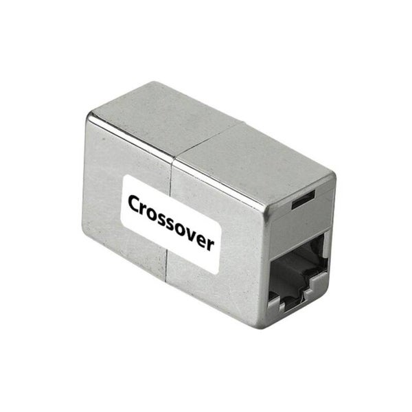 Hama CAT5e-Netzwerkadapter Cross-Over, 2x Modular 8p8c (RJ45)-Kupplung (00185219)