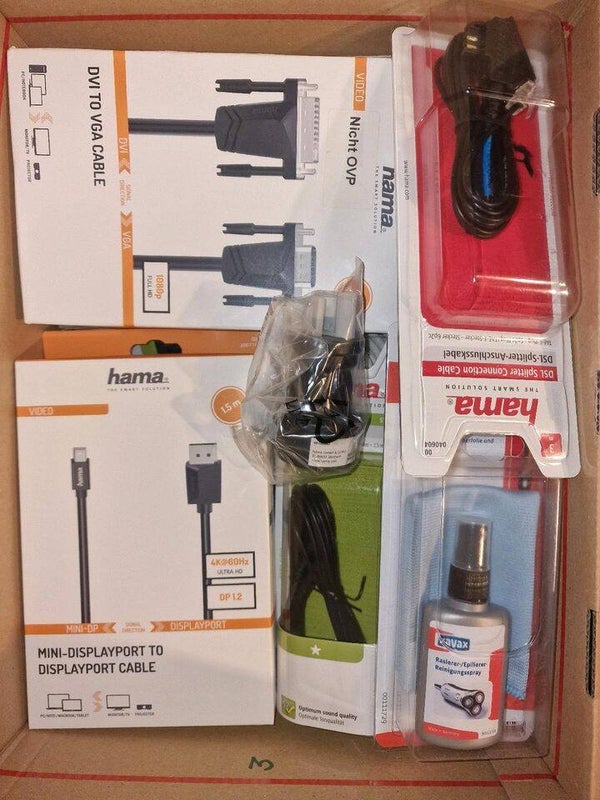 30 Teile Karton Restposten und Sonderposten