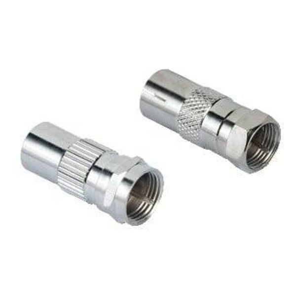 HAMA SAT-Adapter-Set F-Stecker - Koax (00047520)