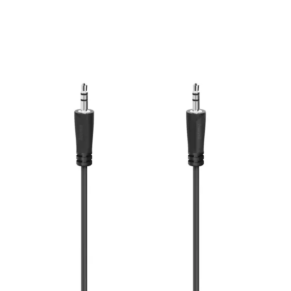 Hama Audio-Kabel, 3,5-mm-Klinken-St. - 3,5-mm-Klinken-St., Stereo, 0,75m (00182087)
