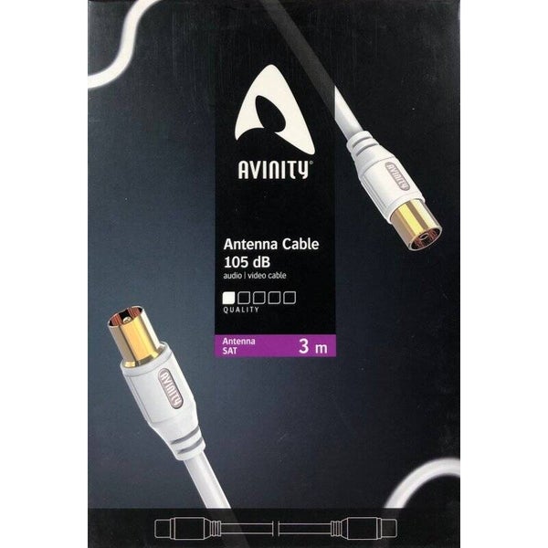 Avinity Antennenkabel 105db mit Koax-Stecker 3,0m (00127196)