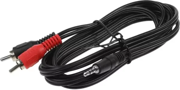 Hama 00205106. Anschluss 1: 3.5mm, Steckverbinder 1 Geschlecht: Männlich, Anschluss 2: 2 x RCA, Steckverbinder 2 Geschlecht: Männlich, Kabellänge: 2 m, Produktfarbe: Schwarz, Rot (00205106)