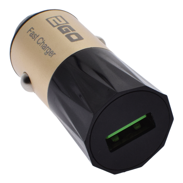 2GO - Kfz-Schnell-Ladegerät 12V/24V - schwarz/gold (795956)