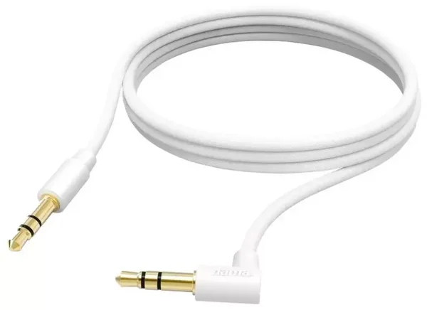 Hama Verbindungskabel 3,5-mm-Klinken-Stecker 2,0m (Weiß)  (00173876)