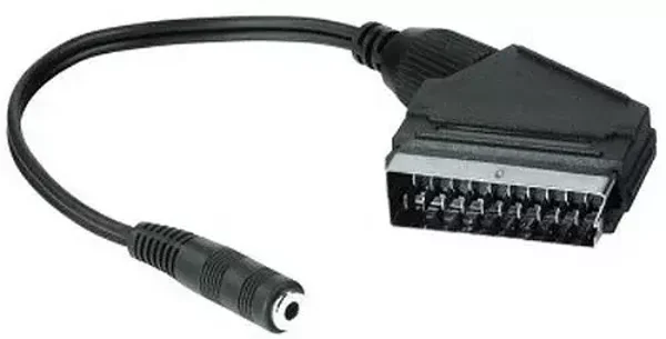 Hama Adapter, Scart-Stecker - 3,5-mm-Klinken-Kupplung Stereo (00205171)