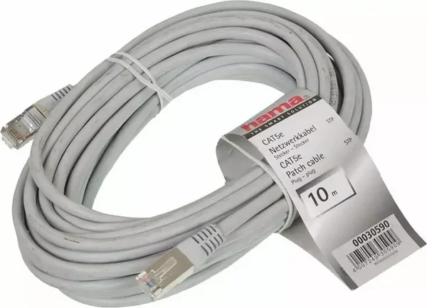 HAMA CAT-5e-Netzwerkkabel STP, 10m (00030590)