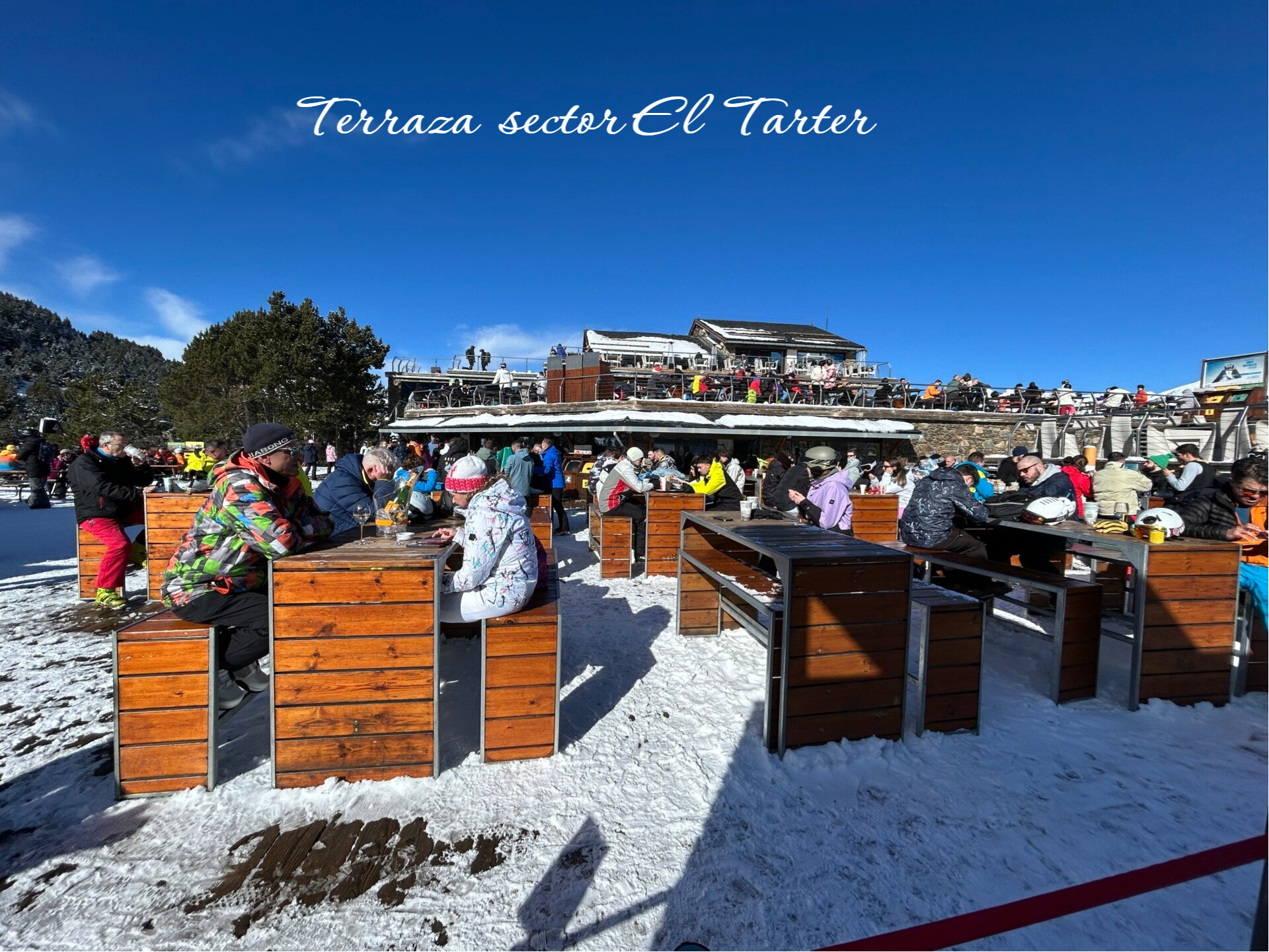 Terraza El Tarter Andorra