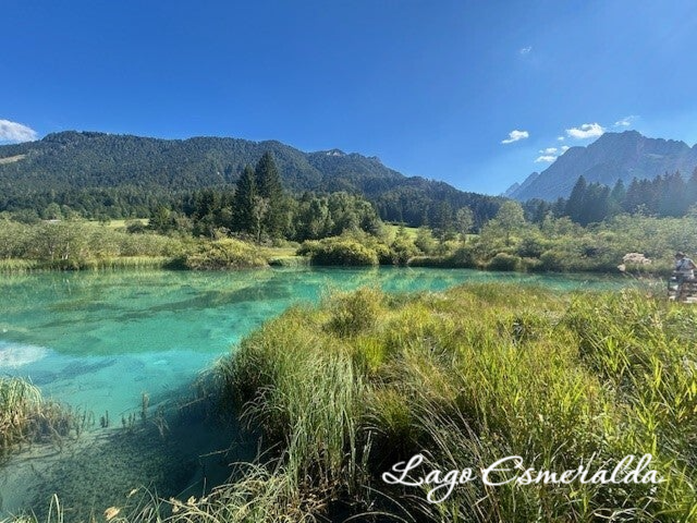 Humedal Zelenzi y lago Esmeralda. Eslovenia
