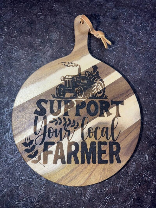 Support Farmers Charcuterie Board