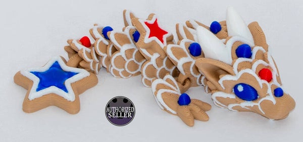 Newborn Star Cookie Dragon