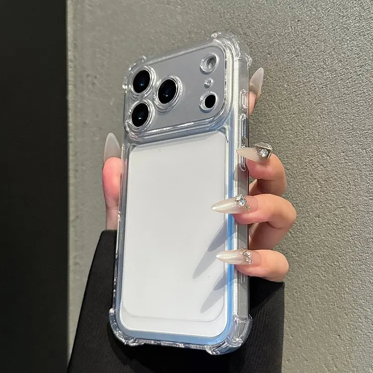 Suitable for iPhone series shockproof transparent protective cover hard PC backboard