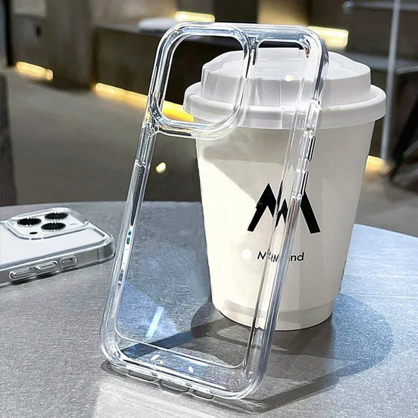 Classic silicone transparent shockproof phone case suitable for iPhone