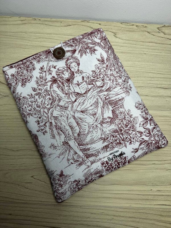 Funda libro boton