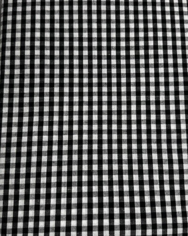 Vichy negro pequeño