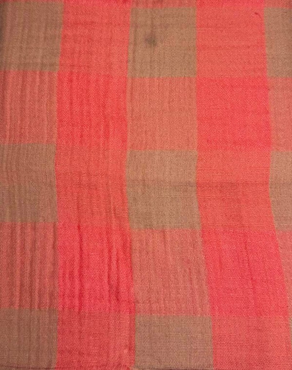 Vichy beig/rosa grande