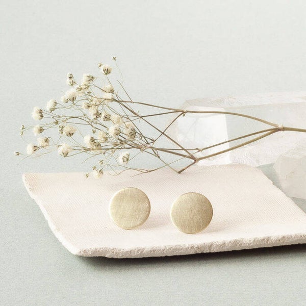 Brass dot studs 15mm - Inimini Homemade