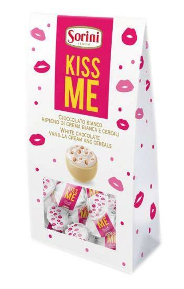 Sorini Doosje Witte Chocolade 'Kiss Me' 105 Gram