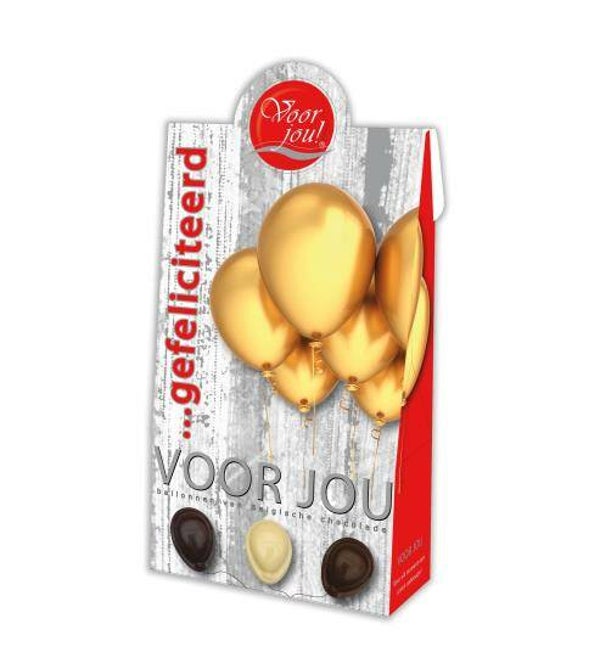 Voor jou! gefeliciteerd