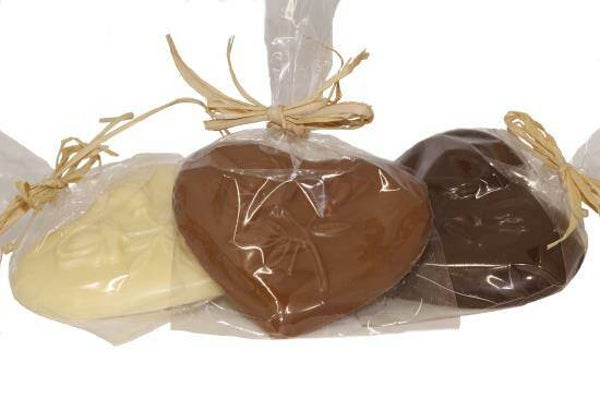 Chocolade hart m/w/p