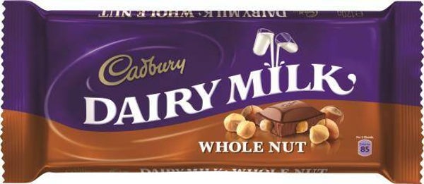 Cadbury tablet whole nut 120 gr