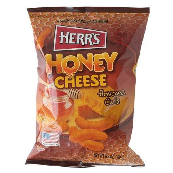 HERR'S HONEY CHEESE CURL 185 gram