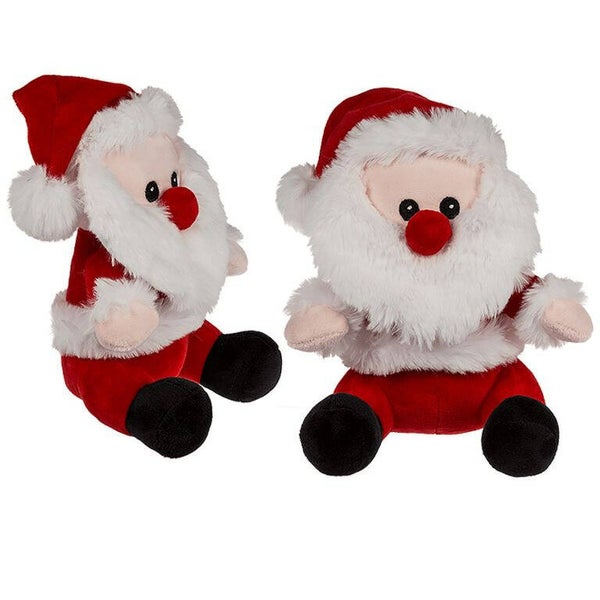 Pluche kerstman knuffel 20cm