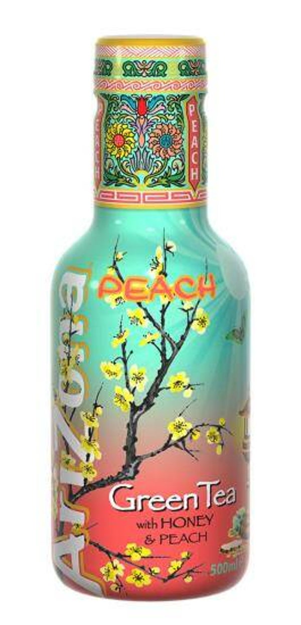ARIZONA GT HONEY&PEACH 0,5ltr