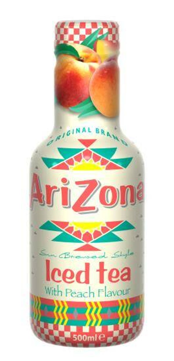 ARIZONA PEACH ICE TEA 0,5L PET